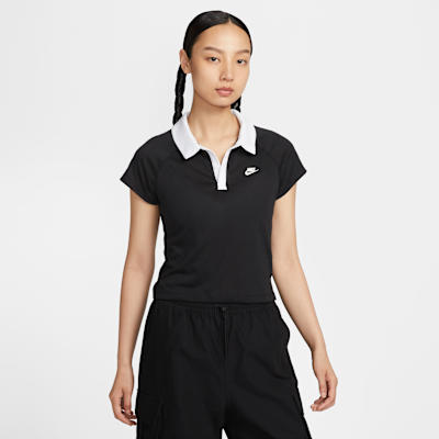 Nike Sportswear Women's Slim Retro Polo Top. Nike ID